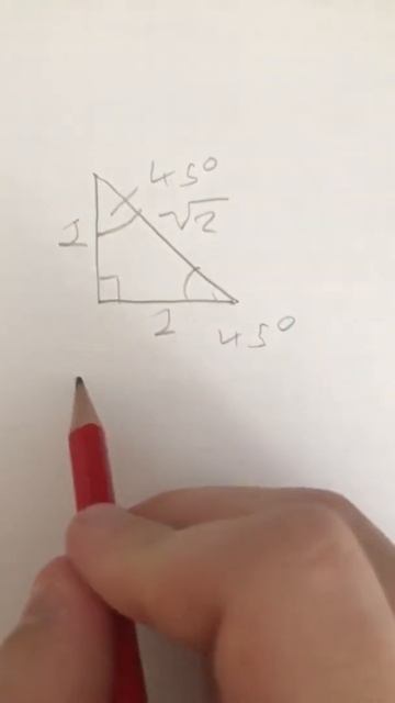 Using a right angled triangle to determine trigonometric values exactly смотреть онлайн