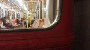 Поездка на 81-714.5М №1702 "Красная Стрела". Преображенский метромост.