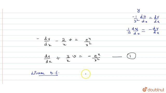 `(y^2e^x+2xy)dx-x^2dy=0` смотреть онлайн