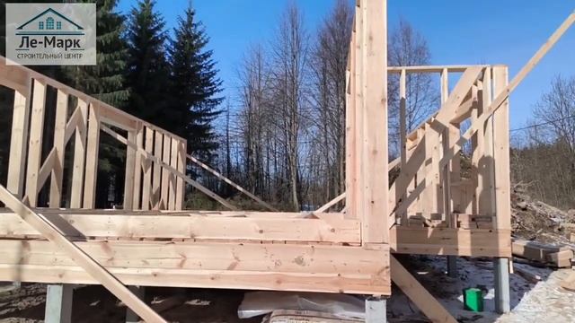 Каркасный дом в сложных условиях строительства смотреть онлайн