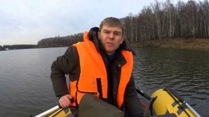 Купил лодку эгоиста.  Проба на воде и первые впечатления