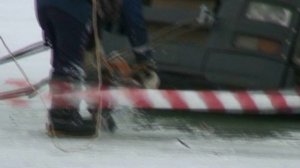 Ледовая переправа .