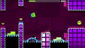 Прохождение Geometry Dash Meltdown #3, [Как пройти 3 уровень в Геометри Даш Мелтдовн]