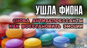 Ушла Фиона. Снова антидепрессанты. Как восстановить эмоции. Зима с Машей ❄️ Видео №51