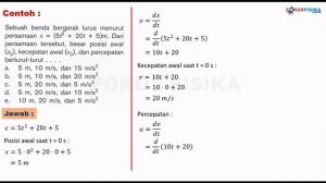 Materi, Contoh Soal dan Pembahasan Analisis Vektor pada Gerak Parabola