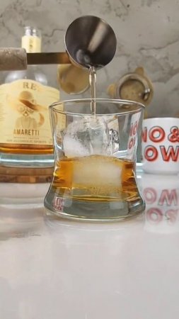 No & Low Amaretto Recipe - Alcohol Free @lyresspiritco Amaretti & Biscotti #nolow #shorts