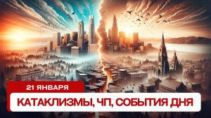 Катаклизмы сегодня 21.01.2025. Новости сегодня, ЧП, катаклизмы за день, события дня