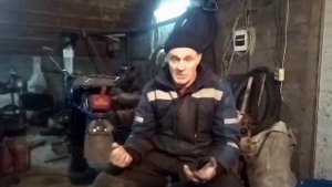 Ручной переключатель скоростей коробки передач мотоцикла Урал.