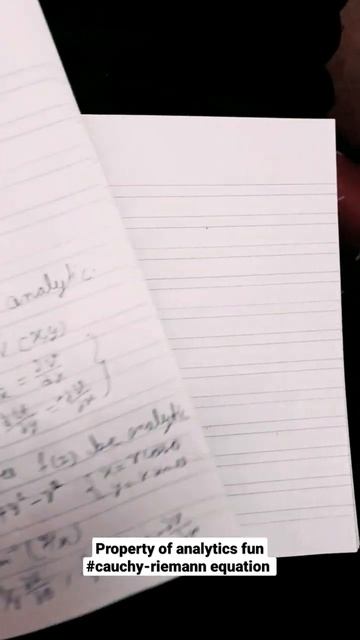 How to know?that function would be analytic or not by cauchy-reriemann equation #upsc #mathematics смотреть онлайн