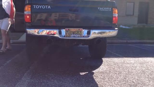 2004 Toyota Tacoma straight pipes upgraded смотреть онлайн