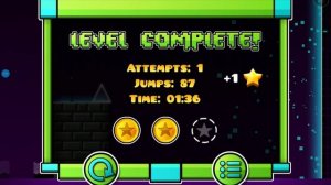 Geometry Dash Meltdown походим 2 лвл!#1