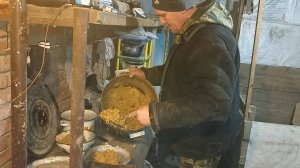 Распаковка клеток НУТРИЙ. Кормёжка с КОШКОЙ. 30.12.24