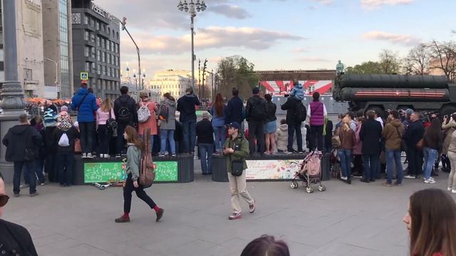 Пушкинская пл., проезд техники смотреть онлайн