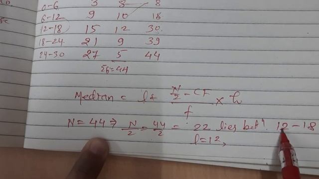 7. Mean deviation about median for continues frequency distribution смотреть онлайн