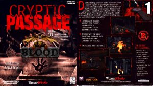 1 Blood: Cryptic Passage DLC 1997 \ Кровь : Загадочный проход 1997 (дополнение к игре Blood)