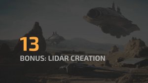 week 07 - 13 - Bonus - lidar scan - Cinematic Lighting in Houdini