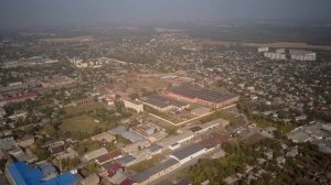 Лубны (в дымке)