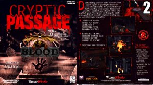 2 Blood: Cryptic Passage DLC 1997 \ Кровь : Загадочный проход 1997 (дополнение к игре Blood)