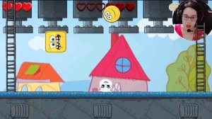 RED BALL 4 SPONGEBOB BALL & TALKING ANGELA BALL 'FUSION BATTLE' with SPONGEBOB BOSS 4 & RACCON ALL