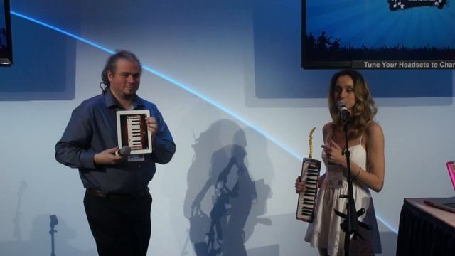 Hohner Airboard Melodica Live Performance at NAMM 2014 on BBoyTechReport.com смотреть онлайн