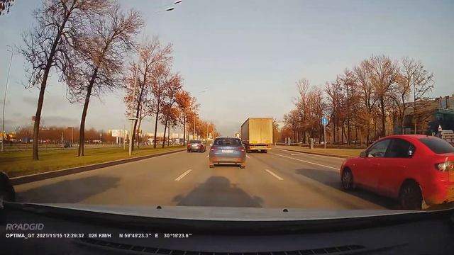 Roadgid Optima GT - пример дневной съемки смотреть онлайн