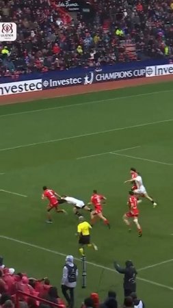 Matthis Lebel with an INCREDIBLE finish for Stade Toulousain