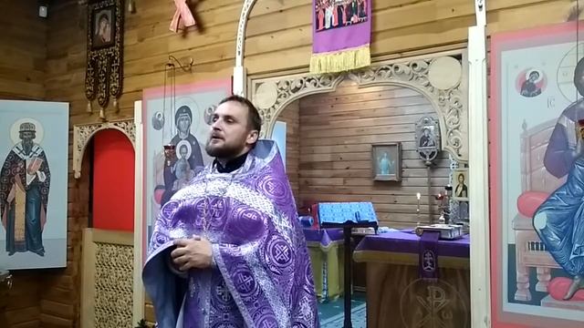 Несение каждым своего креста как дар Божий. Проповедь протоиерея Павла Сердюка