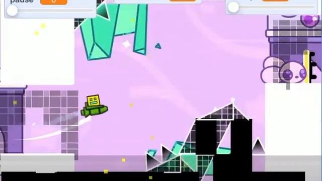 Geometry Dash United on scratch - смотреть видео онлайн от «Géométrie ...