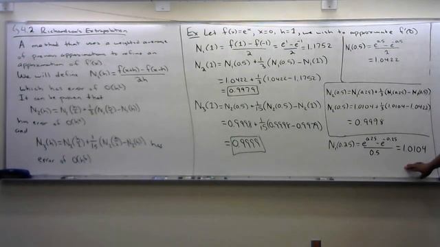 Section 4.2 Richardson Extrapolation смотреть онлайн