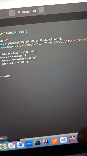 Leetcode 12. Integer to Roman #java
