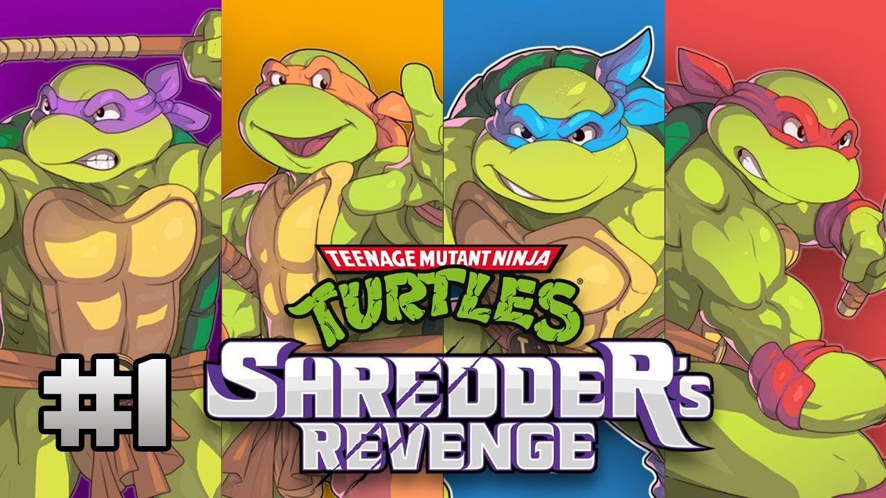 TMNT: Shredder`s Revenge (PC)-Поднимите челюсти-Срочные новости #1 (За Майки).