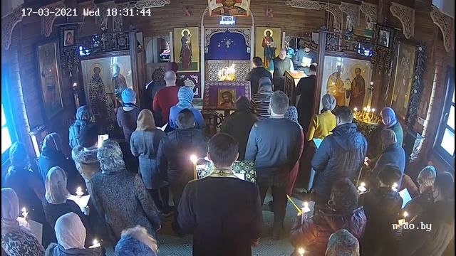 Прямой эфир | Великое повечерие. Чтение Канона А. Критского (3-я часть) | 17.03.2021 в 18.00