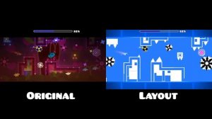"Doradura" Original vs Layout | Geometry Dash Comparison