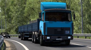 173 / ETS 2 1.53 / Русская сборка / МАЗ 6422 / Сибирь дальнобой.