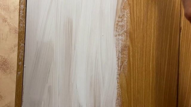 Как перекрасить встроенный шкаф и не испачкать обои