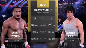 Майк Тайсон против Брюса Ли - UFC 5