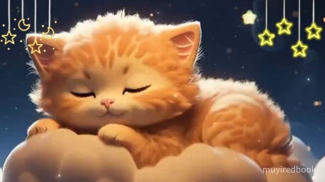 a cute Healing Cat Music Challenges YouTube Algorithm Subscriptions 1000  #shortsvideo #sleepmusic