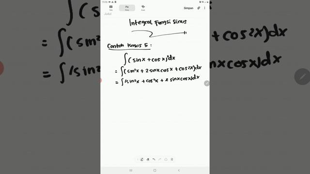 Integral fungsi sinus 5 смотреть онлайн