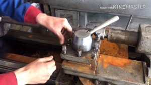 Обработка цилиндрических поверхностей на токарном станке 16К20