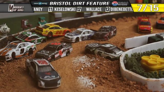 Miscraft Cup Series // S7 R4 // Bristol Dirt [NASCAR Stop-motion] смотреть онлайн