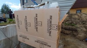 Установка кессона , погреба .