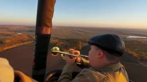 Полет на воздушном шаре в Москве.