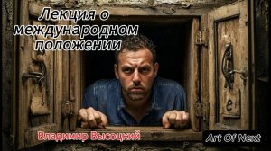 ЛЕКЦИЯ О МЕЖДУНАРОДНОМ ПОЛОЖЕНИИ #высоцкий #бард #suno #шансон #artofnext #советскийсоюз #таганка