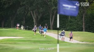 Mic'd Up with a Pro Golf Tournament LEADER | 2024 Porsche Singapore Classic