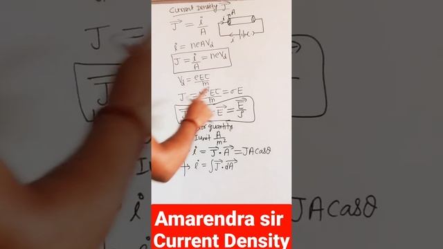 current Density#neet #jee #class12physics #shorts смотреть онлайн