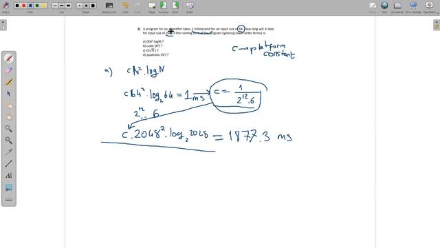 Algorithm Analysis - Questions - Part1