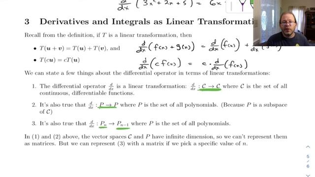a6 1 4 Derivatives and Integrals as linear transformations смотреть онлайн