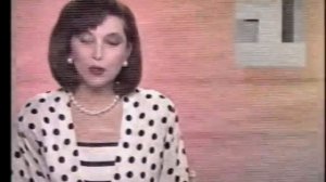 Диктор 1 канала Останкино Елена Коваленко (1993 г.)