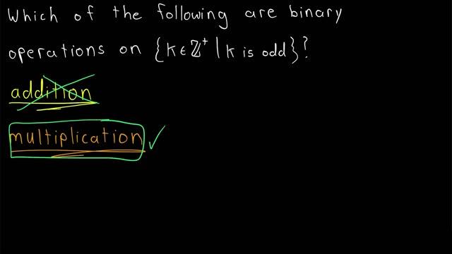 Examples of Binary Operations (and Non-Examples) | Abstract Algebra