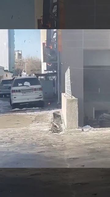 Горит кафе "Восточные сладости в Хабаровске 19.11.2018 смотреть онлайн